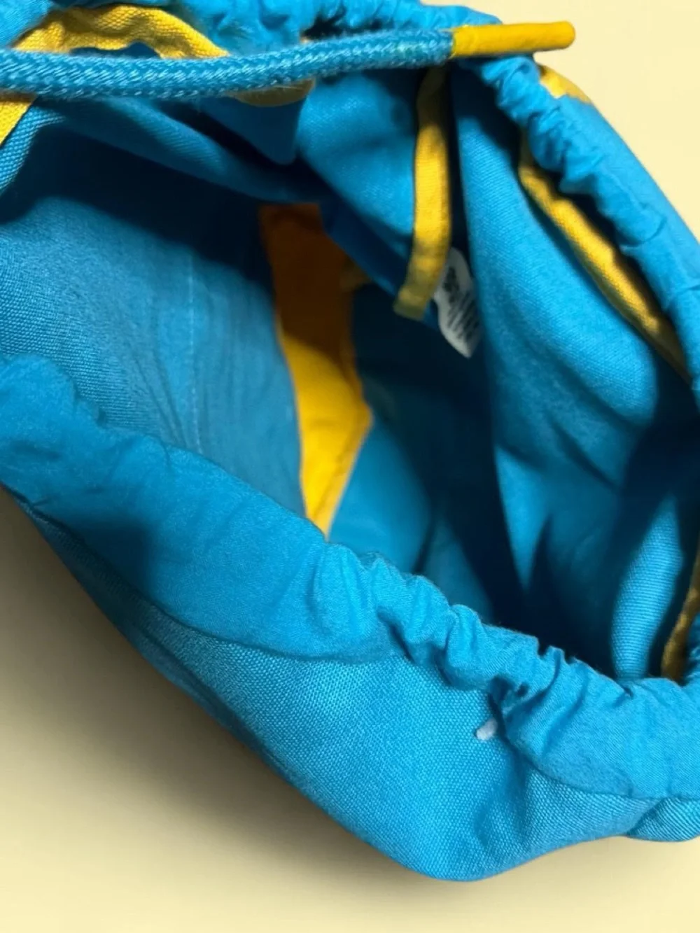 Lucy & Yak Blue and Yellow Finley Casual Backpack
